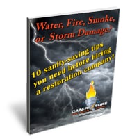 Water, Fire, Smoke or Storm Damage, 10 sanity-saving tips you need before hiring a restoration company. Can-Restore Corporation book.